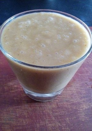 A picture of Banana Coke smoothie.