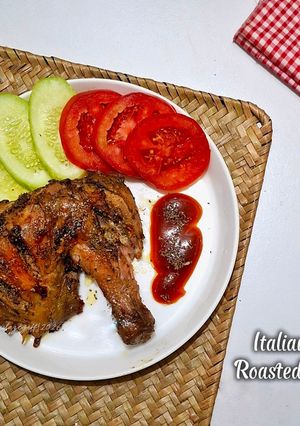 Foto resep Italian Herb Roasted Chicken (Ayam Panggang Bumbu Italia)