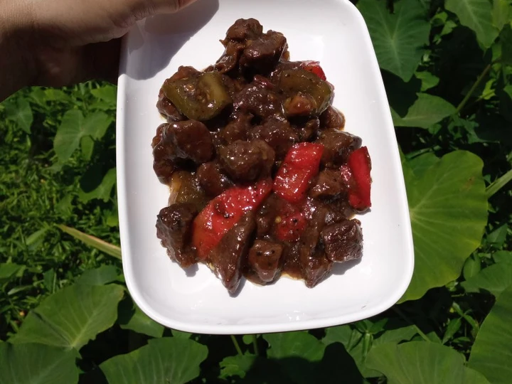 Cara Mudah Membuat Resep Sapi lada hitam Anti Ribet, Bikin Ngiler