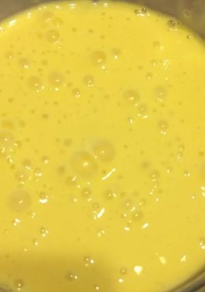 A picture of Mango 🥭 lassi.