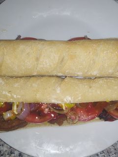Una foto de Pan francés