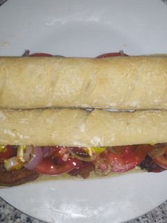Una foto de Pan francés