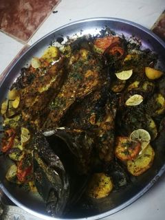 صورة لوصفة صينيه الخضار بالسمك الهامور