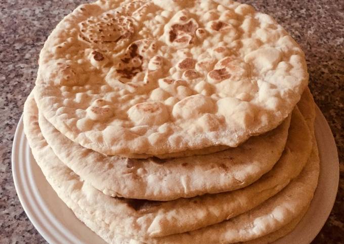 Pita bread/ home made without oven
