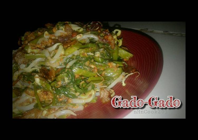 Resep masakan Gado - gado Simpel 👌 | Cara Masak Gado - gado Simpel 👌 Yang Lezat