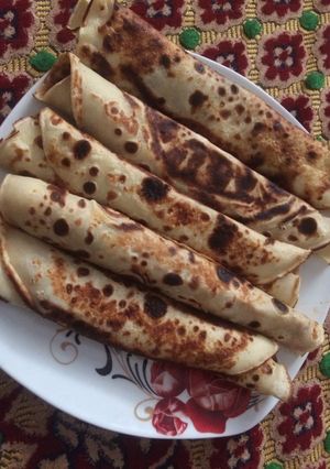 صورة لوصفة كريب بالجبنة #ملك_الجبنة