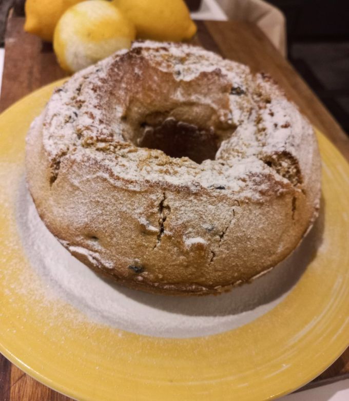 Una foto de Budín integral de arándanos y yogurt
