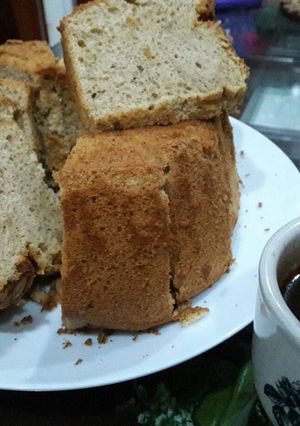 Foto resep Cinnamon chiffon with almond