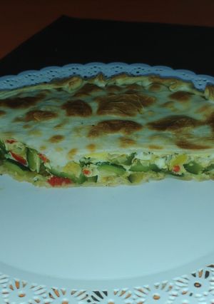 Una foto de Tarta de zapallitos económico😜