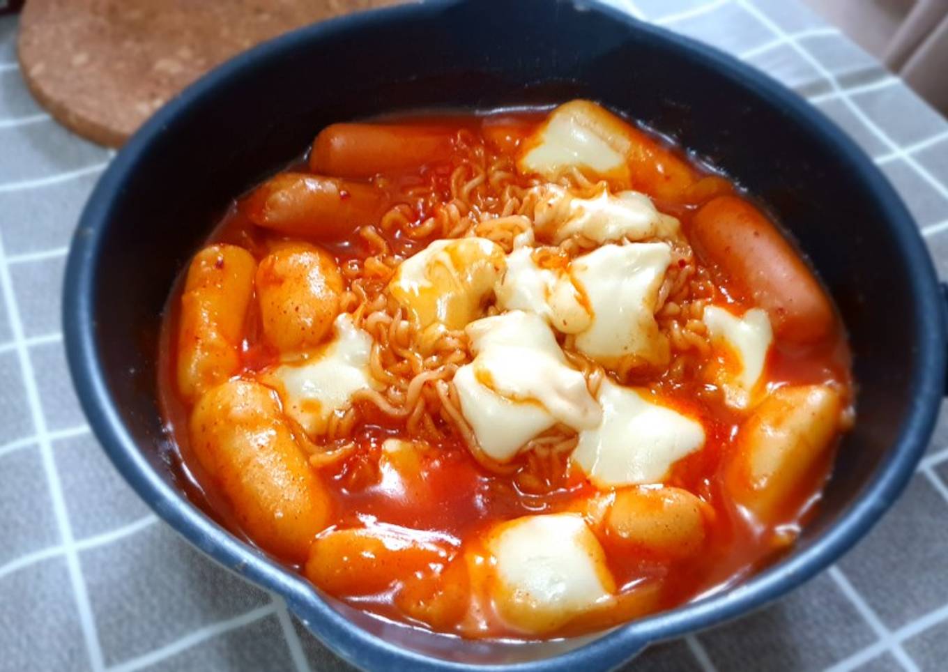 Cheese Tteokpokki Homemade