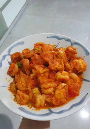 Foto resep Balado tahu udang