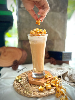 Foto resep Roasted Milk Tea PopCorn