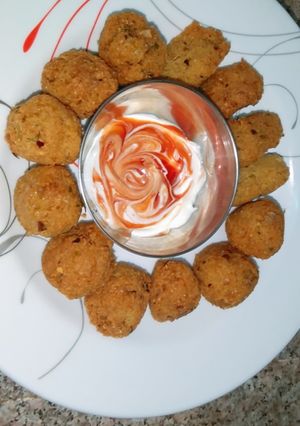A picture of Crispy falafel.
