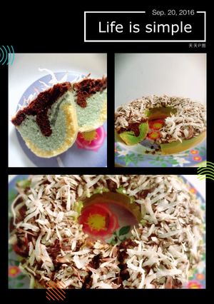 Foto resep Brownies zebra kukus no mixer