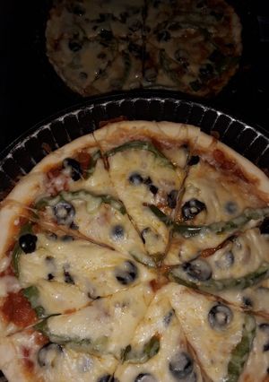 صورة لوصفة بيتزا 🍕