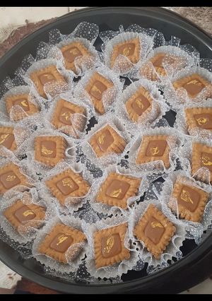صورة لوصفة حلوة الغريبية بالكاوكاو جد لذيذة و تذوب في الفم 😋