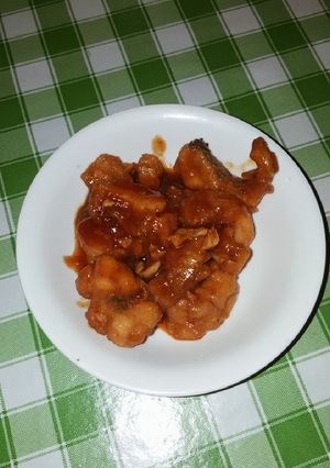 Foto resep Gurame Fillet tepung sauce manis pedas