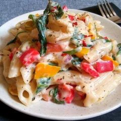A picture of Italian pasta.