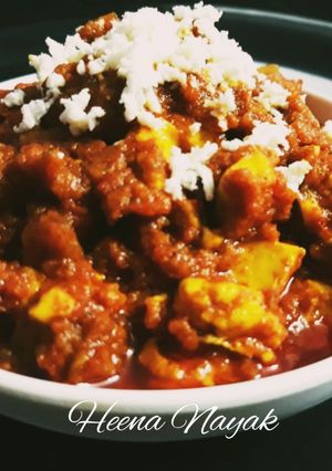 A picture of Paneer kadai.