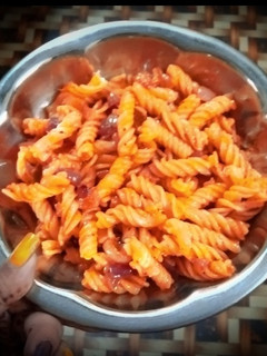 রেড সস পাস্তা(red sauce pasta recipe in Bengali) রেসিপির প্রধান ছবি