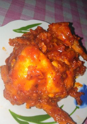 Foto resep Fire chicken wings ala Richeese Factory