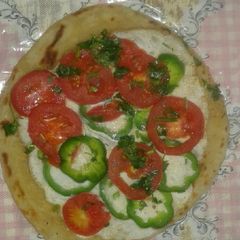 A picture of Chapati egg wrap.