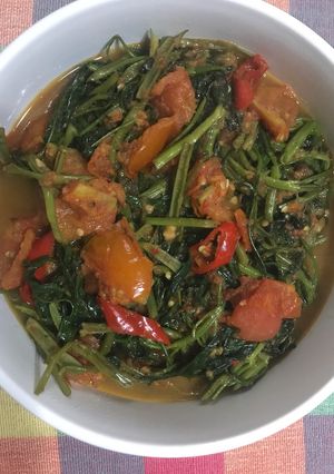 Foto resep Cah Kangkung Simple