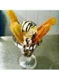 Churros con helado