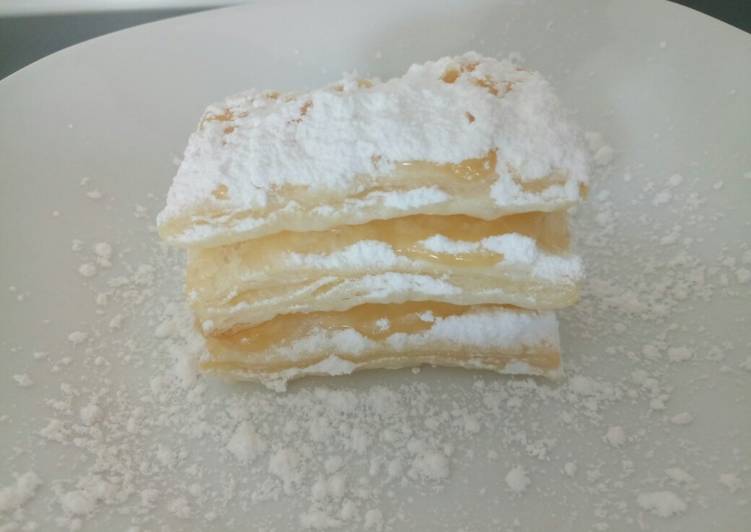 Easiest Way to Prepare Ultimate Mille foglie di limone