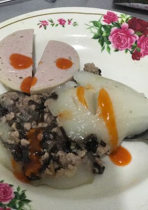 Hình của món Bánh Giò.