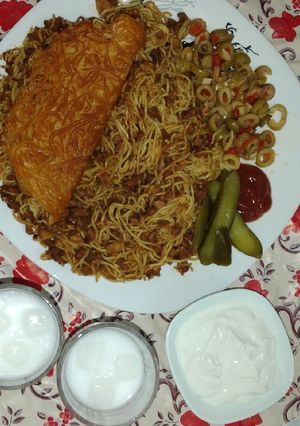 عکسی از دستور ماکارونی