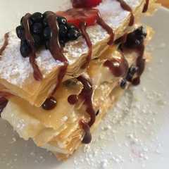 Foto principal de Milhojas de pasta filo