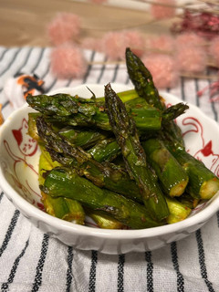 蘆筍前菜二食 之 日式香辣氣炸蘆筍 (可素食) 的食譜成品照片