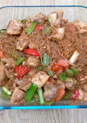 A picture of Korean Andong-jjimdak.