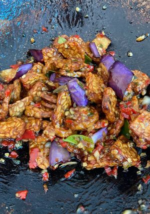 Gambar Tempe Terung Berlado