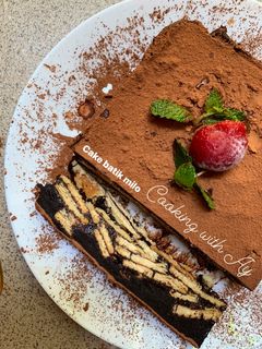 Foto resep Cake batik milo