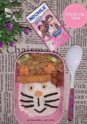Foto resep Bento Nasi Bekal Sekolah
