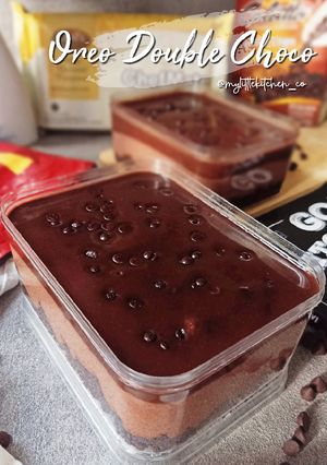 Foto resep 104.Oreo Double Choco... Wajib Coba!