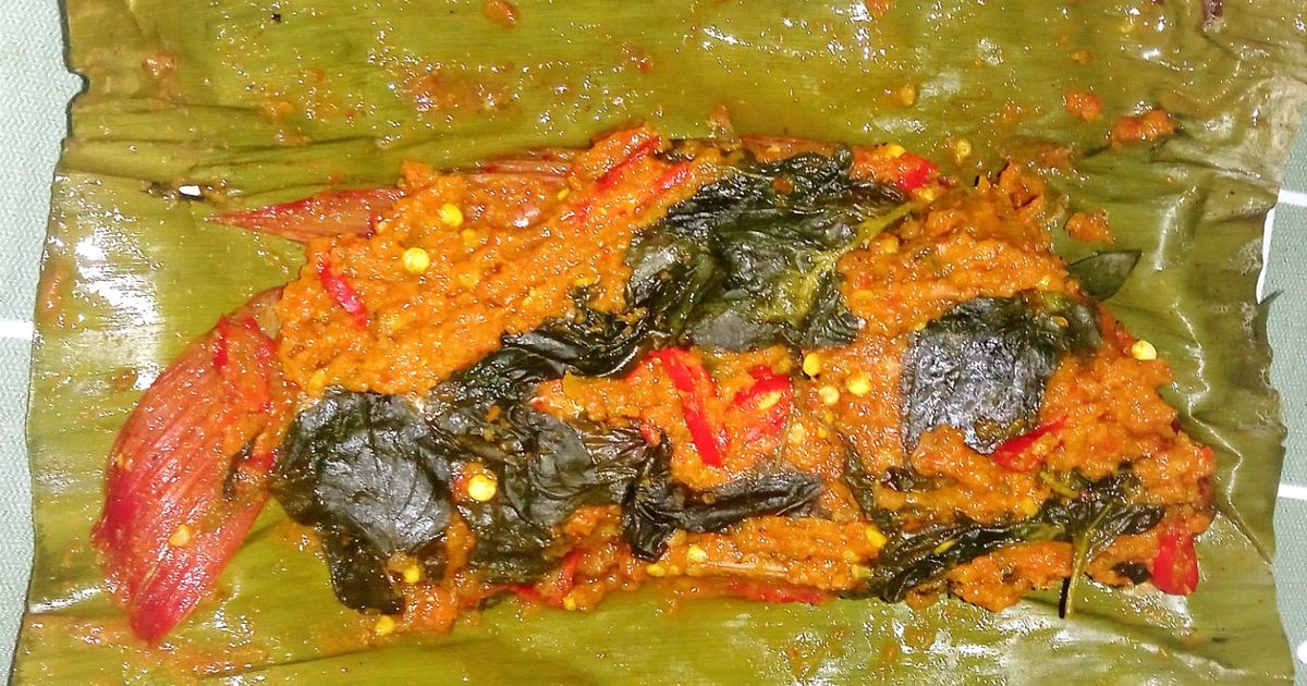 Pepes Ikan Nila Bakar Teflon