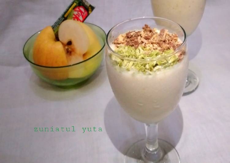 {Cara Memasak Apel Pear Smoothie Legit dan Nikmat