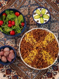 عکسی از دستور عدس پلو