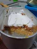 Postre de Galletas María con Dulce de Leche y Merengue