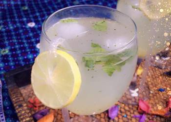 How to Prepare Yummy Lemon pepper and mint juice