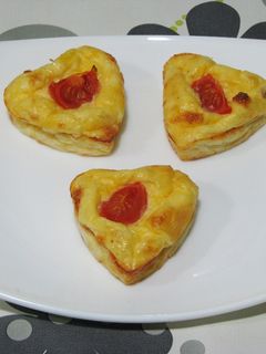 Una foto de Soufflé de queso