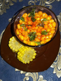 A picture of Chatkhara flavour Sweet Corns.