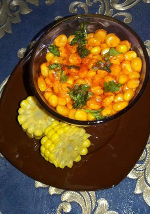 A picture of Chatkhara flavour Sweet Corns.