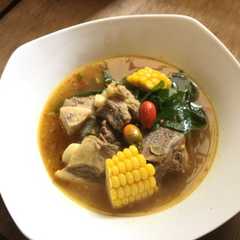 รูปของ Sayur goreng asem daging iga "khas betawi"