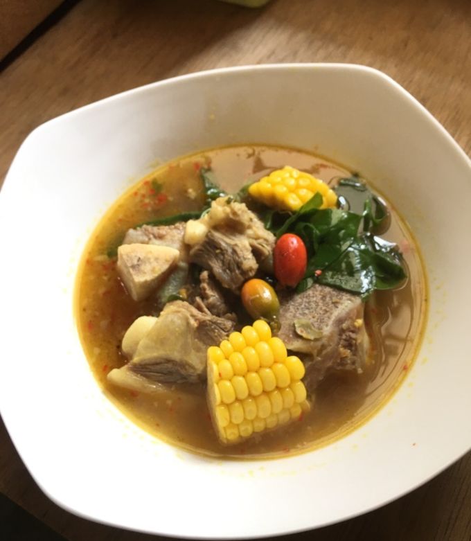 Foto resep Sayur goreng asem daging iga "khas betawi"