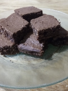 Una foto de Brownie sin azúcar