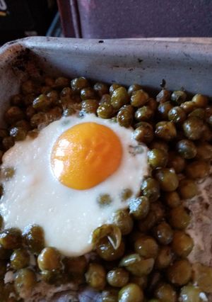 Una foto de Colchón de arvejas